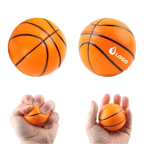 Mini Basketball Stress Ball - Mini Basketball Stress Ball - Image 0 of 1