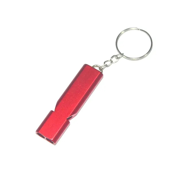 Hiking Safety Aluminum Keychain Whistle - Hiking Safety Aluminum Keychain Whistle - Image 1 of 4