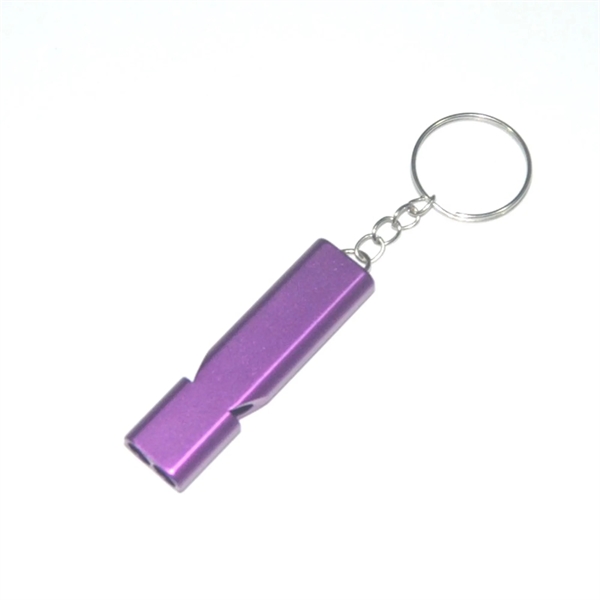 Hiking Safety Aluminum Keychain Whistle - Hiking Safety Aluminum Keychain Whistle - Image 2 of 4