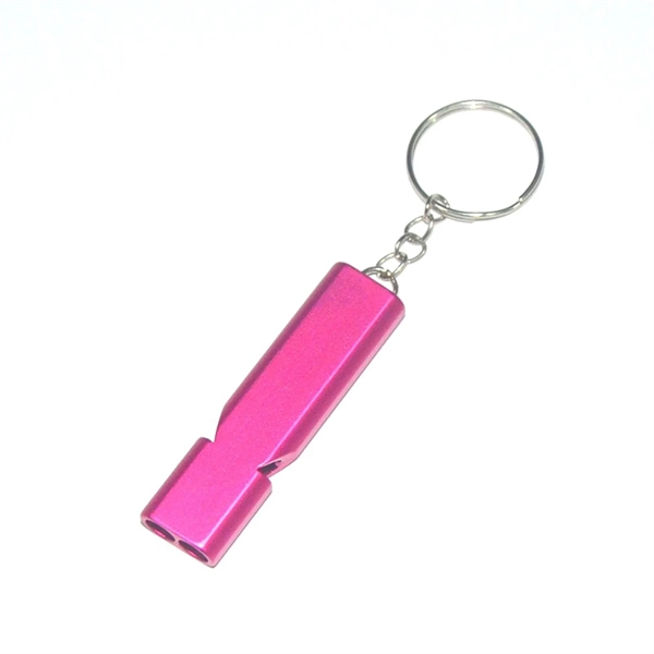 Hiking Safety Aluminum Keychain Whistle - Hiking Safety Aluminum Keychain Whistle - Image 3 of 4