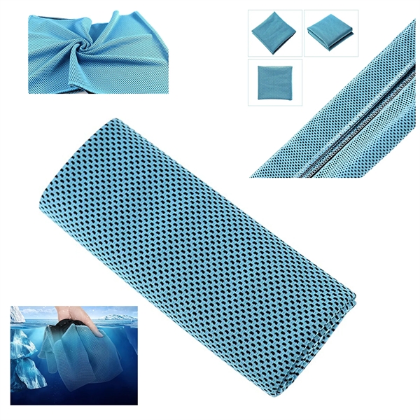 Quick Dry Cooling Sports Towel for Neck - Quick Dry Cooling Sports Towel for Neck - Image 3 of 5