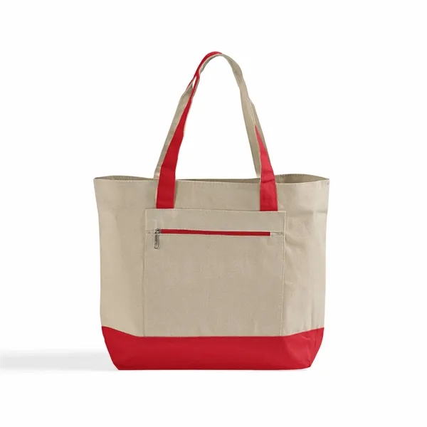 Ultimate Zip Canvas Tote Bag - Ultimate Zip Canvas Tote Bag - Image 2 of 5