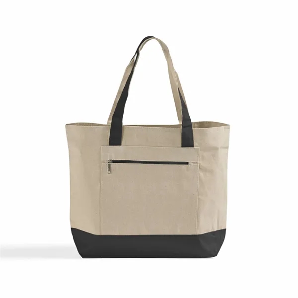 Ultimate Zip Canvas Tote Bag - Ultimate Zip Canvas Tote Bag - Image 4 of 5