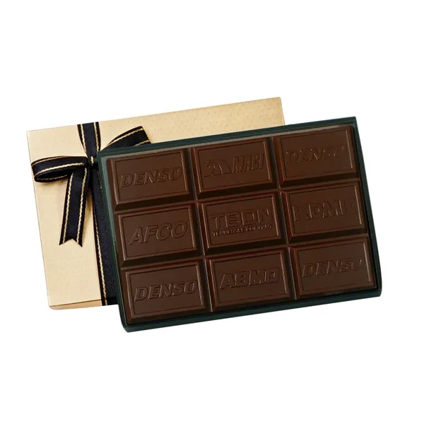 1 lb Custom Molded Breakaway Chocolate Bar - 1 lb Custom Molded Breakaway Chocolate Bar - Image 0 of 2