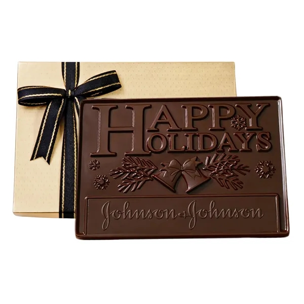 2 lb Custom Molded Chocolate Presentation Bars
