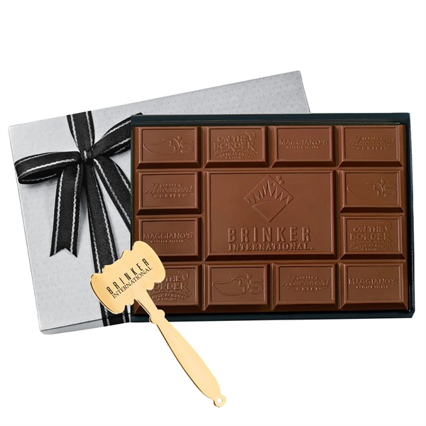 2 lb Custom Chocolate Breakaway Bar