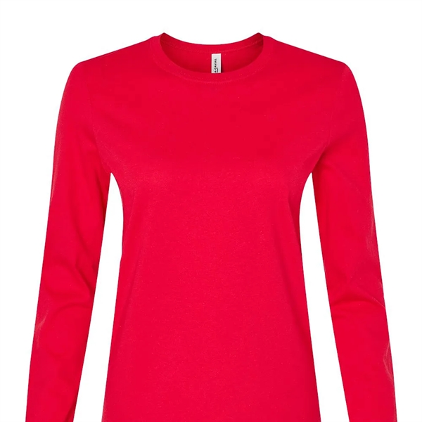 Bella+Canvas Women's Jersey Long Sleeve Tee - Bella+Canvas Women's Jersey Long Sleeve Tee - Image 3 of 4