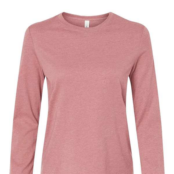 Bella+Canvas Women's Jersey Long Sleeve Tee - Bella+Canvas Women's Jersey Long Sleeve Tee - Image 2 of 4
