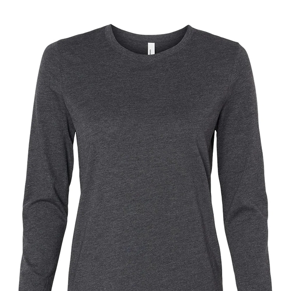 Bella+Canvas Women's Jersey Long Sleeve Tee - Bella+Canvas Women's Jersey Long Sleeve Tee - Image 4 of 4