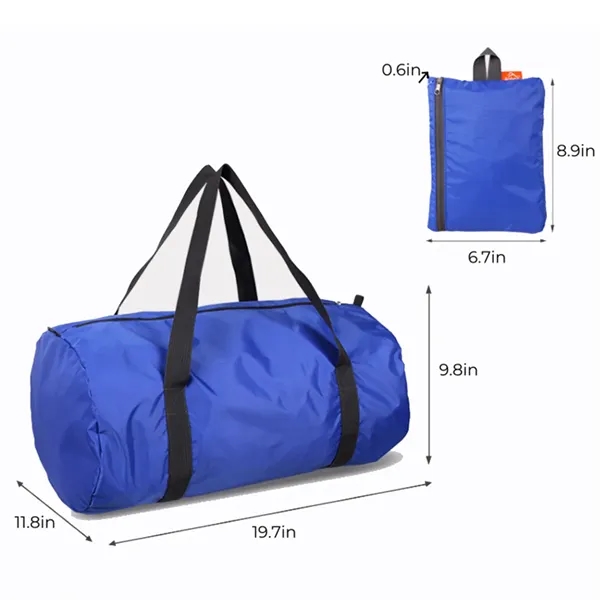 Foldable Duffel Bag Gym Lightweight for Men Women - Foldable Duffel Bag Gym Lightweight for Men Women - Image 2 of 4