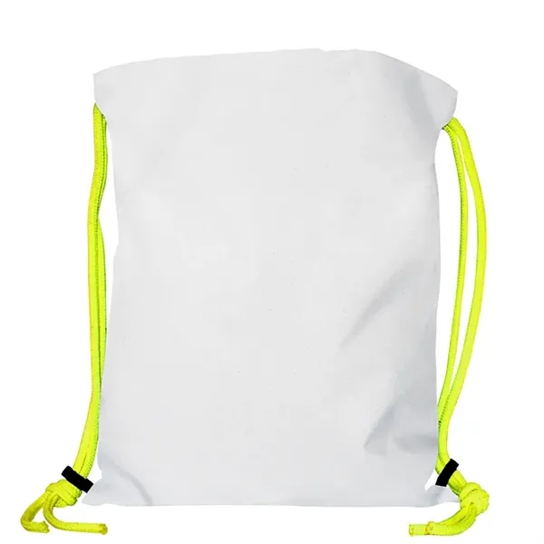 Super Double Sided Sublimated Drawstring Backpack - Super Double Sided Sublimated Drawstring Backpack - Image 16 of 23