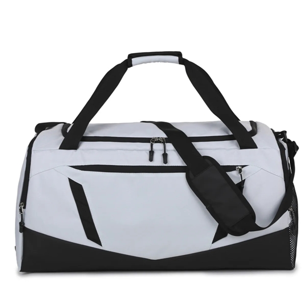 Sports Gym Duffel Bag with Shoe Compartment - Sports Gym Duffel Bag with Shoe Compartment - Image 3 of 4