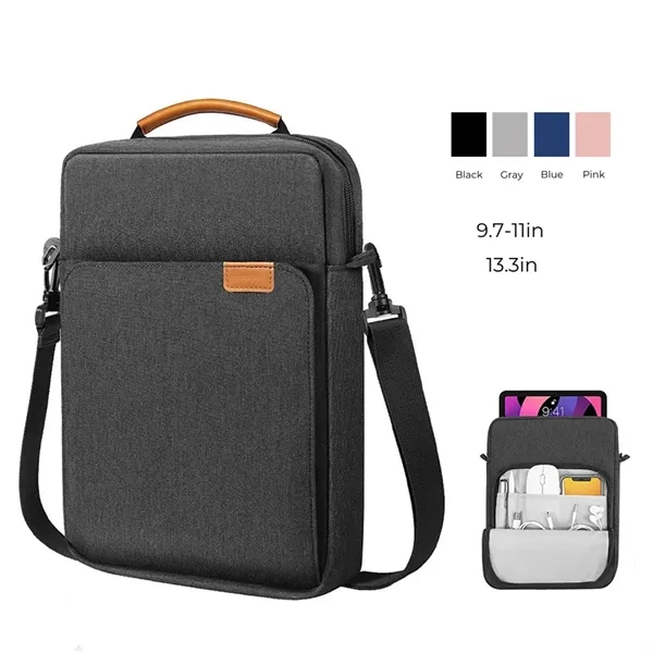 13.3-14 Inch Laptop Sleeve Bag with Shoulder Strap Handle - 13.3-14 Inch Laptop Sleeve Bag with Shoulder Strap Handle - Image 2 of 4