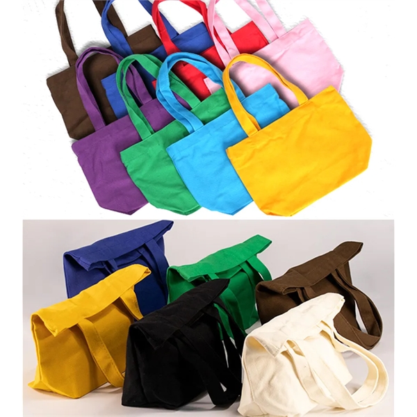 Classic 12 oz. Cotton Canvas Tote Bag - Classic 12 oz. Cotton Canvas Tote Bag - Image 1 of 12