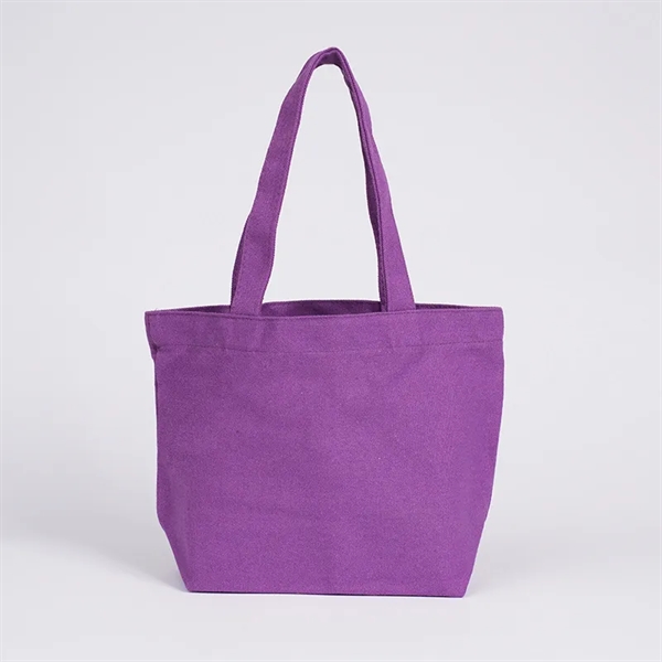 Classic 12 oz. Cotton Canvas Tote Bag - Classic 12 oz. Cotton Canvas Tote Bag - Image 4 of 12