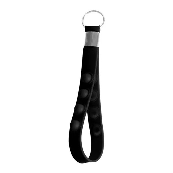 Silicone Bracelet Key Ring - Silicone Bracelet Key Ring - Image 1 of 5