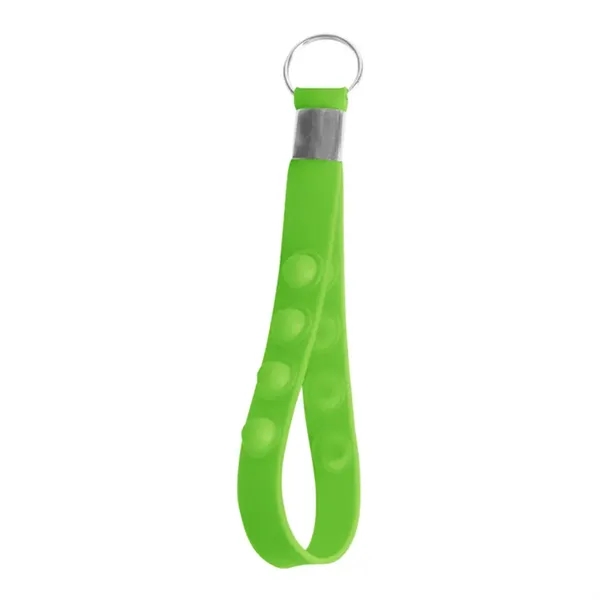 Silicone Bracelet Key Ring - Silicone Bracelet Key Ring - Image 5 of 5