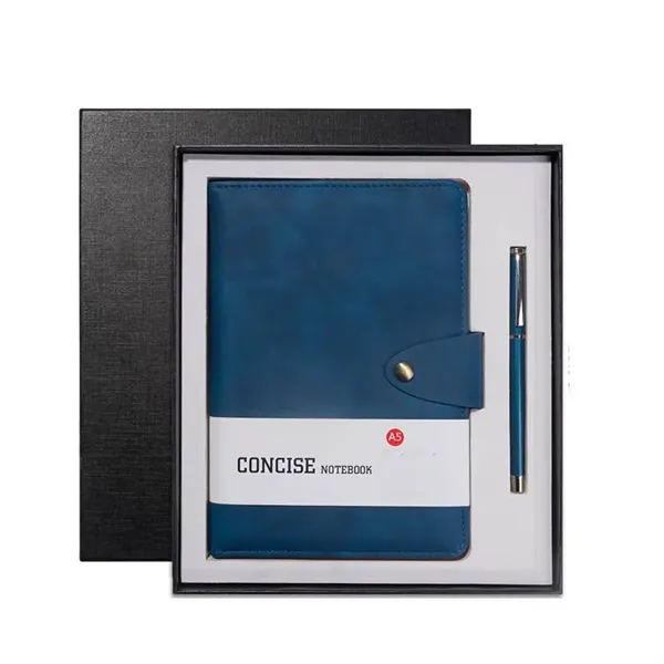 Classic Soft B5 Notebook with Pen - Classic Soft B5 Notebook with Pen - Image 4 of 4