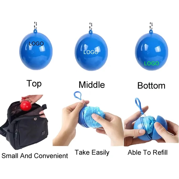 Spot Disposable Raincoat Ball - Spot Disposable Raincoat Ball - Image 1 of 2