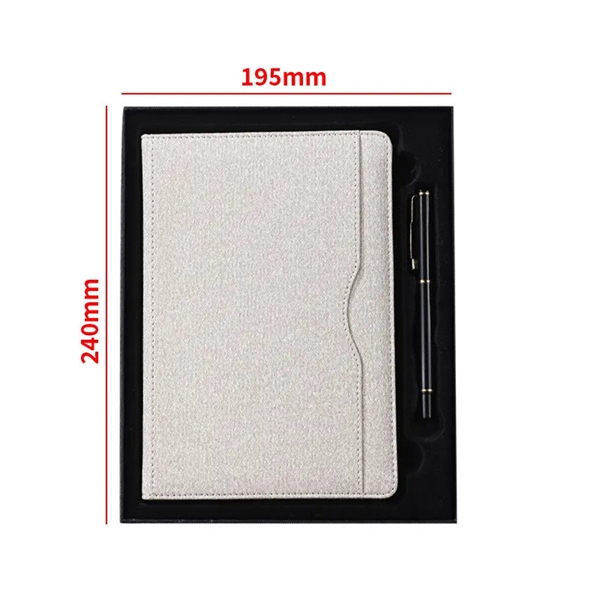 High-quality PU Business Notebook with Pen Set - High-quality PU Business Notebook with Pen Set - Image 0 of 6
