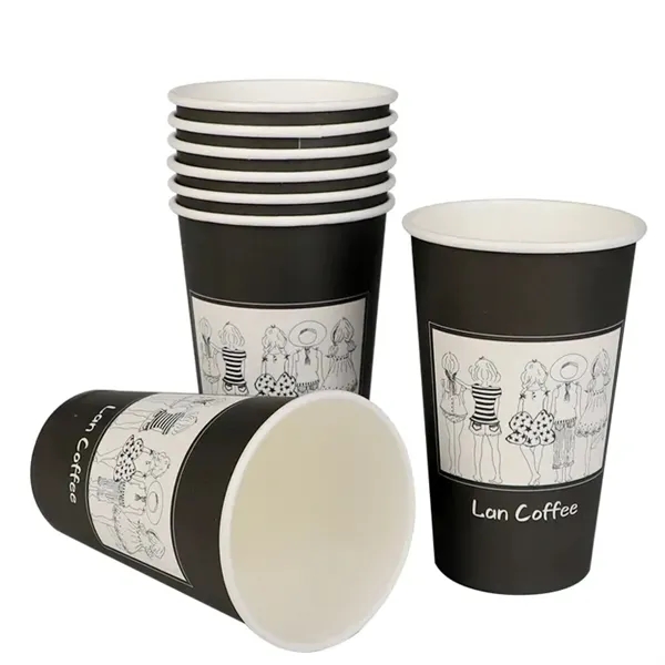 4oz Disposable  hot coffee paper cup - 4oz Disposable  hot coffee paper cup - Image 3 of 3