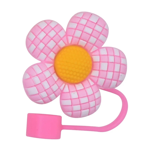 Straw Protective Sleeve 10 MM Flower Cap - Straw Protective Sleeve 10 MM Flower Cap - Image 5 of 13