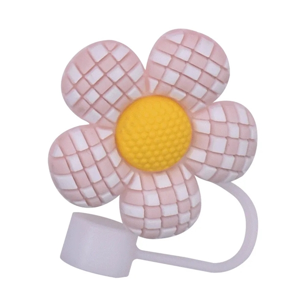 Straw Protective Sleeve 10 MM Flower Cap - Straw Protective Sleeve 10 MM Flower Cap - Image 6 of 13