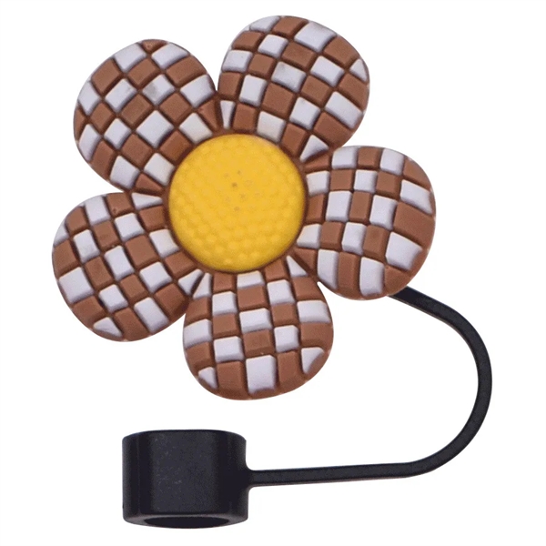 Straw Protective Sleeve 10 MM Flower Cap - Straw Protective Sleeve 10 MM Flower Cap - Image 9 of 13
