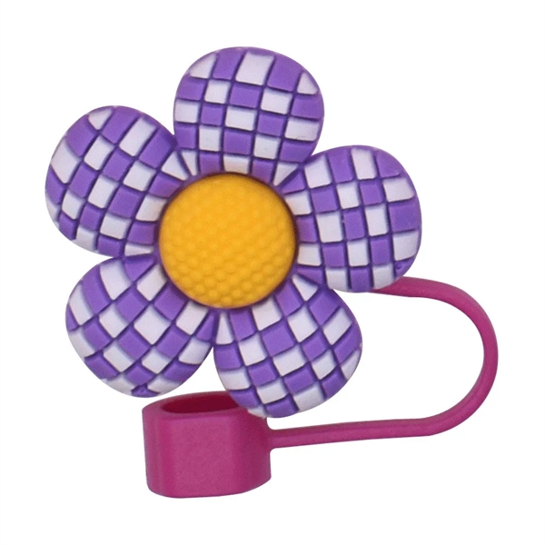 Straw Protective Sleeve 10 MM Flower Cap - Straw Protective Sleeve 10 MM Flower Cap - Image 13 of 13