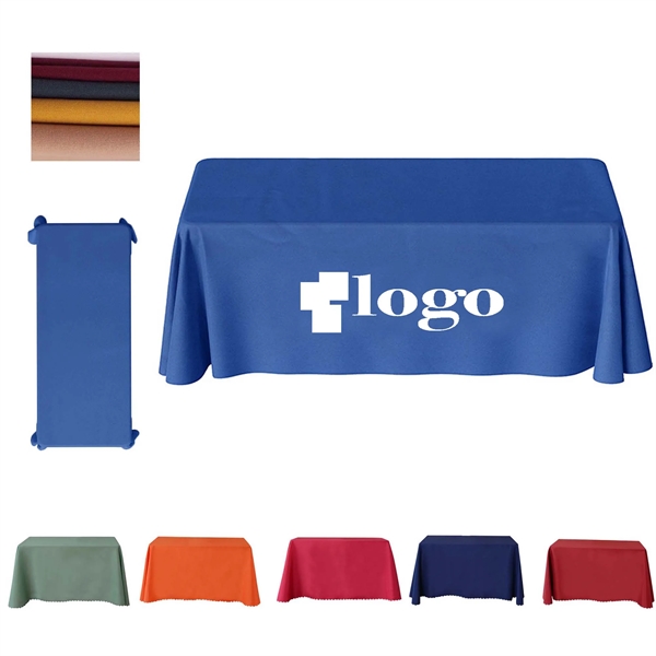 Six' 4-Sided Fitted Style Table Covers - Six' 4-Sided Fitted Style Table Covers - Image 0 of 1