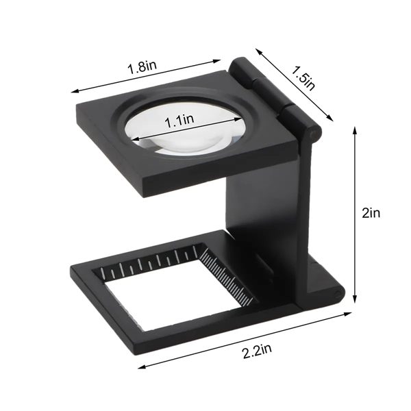 Three-Folding 10X Magnifying Glass - Three-Folding 10X Magnifying Glass - Image 5 of 5