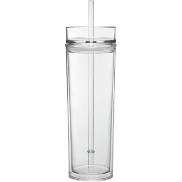 16 oz  Tumbler with Straw - 16 oz  Tumbler with Straw - Image 4 of 5