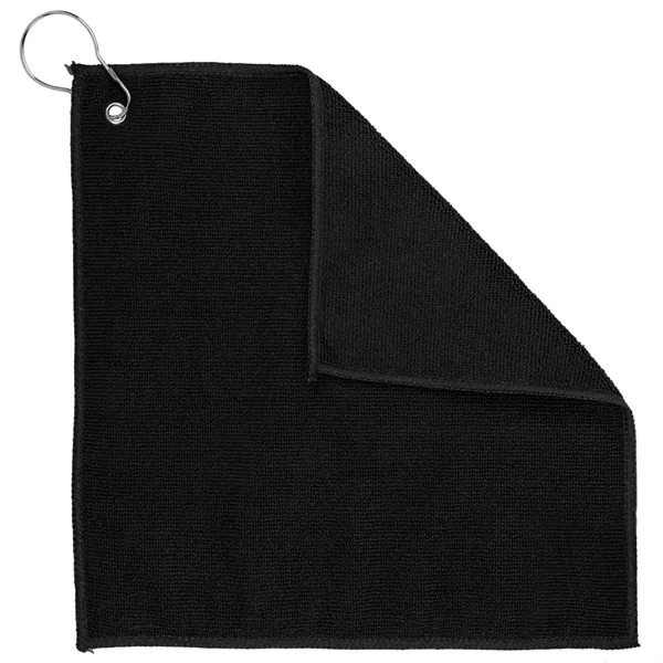 Spirit RPET Rally / Golf Towel with Carabiner - Spirit RPET Rally / Golf Towel with Carabiner - Image 6 of 7