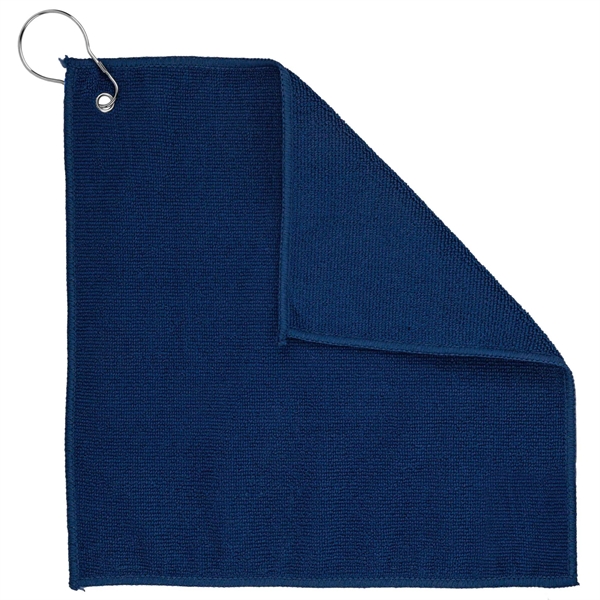 Spirit RPET Rally / Golf Towel with Carabiner - Spirit RPET Rally / Golf Towel with Carabiner - Image 7 of 7