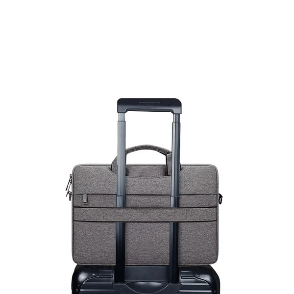 Jacquard Laptop Case with Shoulder Strap - Jacquard Laptop Case with Shoulder Strap - Image 5 of 7