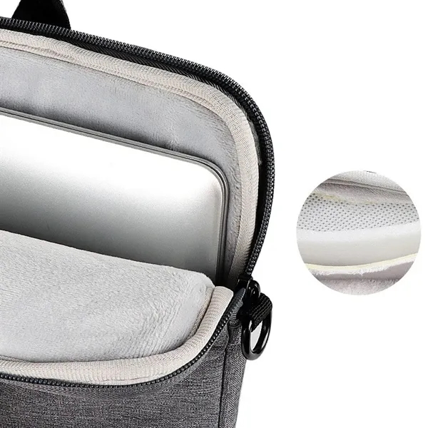 Jacquard Laptop Case with Shoulder Strap - Jacquard Laptop Case with Shoulder Strap - Image 6 of 7