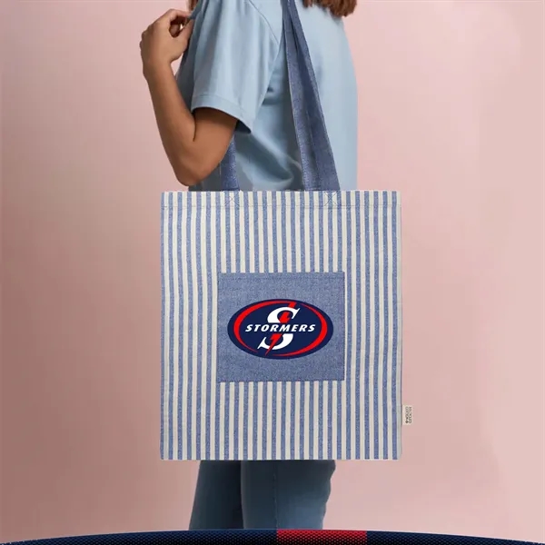 Gomoc Striped Tote Bags - Gomoc Striped Tote Bags - Image 1 of 5