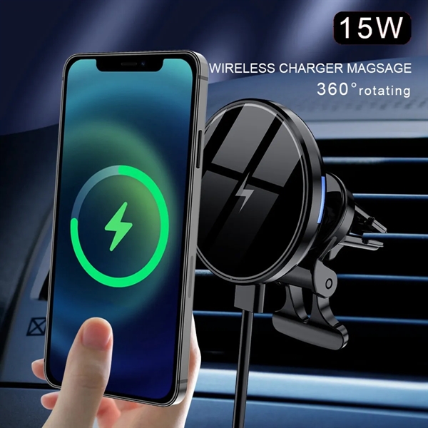 Magsafe Car Vent Phone Wireless Charger - Magsafe Car Vent Phone Wireless Charger - Image 1 of 6