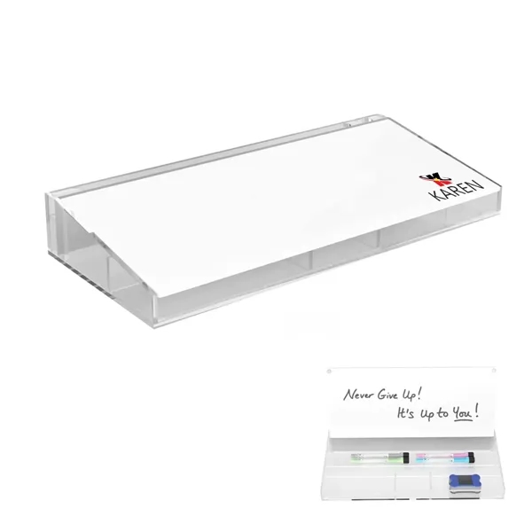 Desktop Whiteboard Dry-Erase-Board Computer Keyboard Stand - Desktop Whiteboard Dry-Erase-Board Computer Keyboard Stand - Image 0 of 4