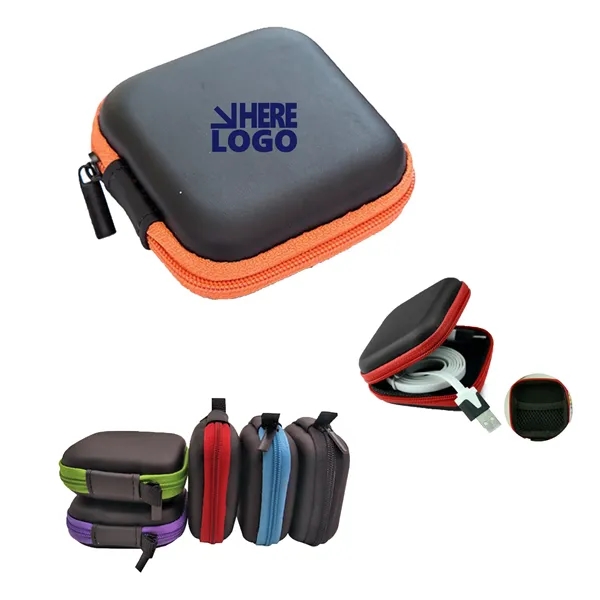 Square Earbuds Carrying Case - Square Earbuds Carrying Case - Image 0 of 4