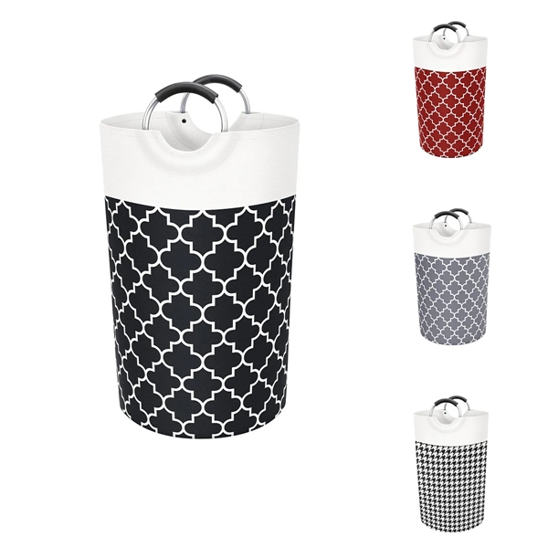 85L Laundry Basket Clothes Hamper Collapsible With Handles - 85L Laundry Basket Clothes Hamper Collapsible With Handles - Image 0 of 4