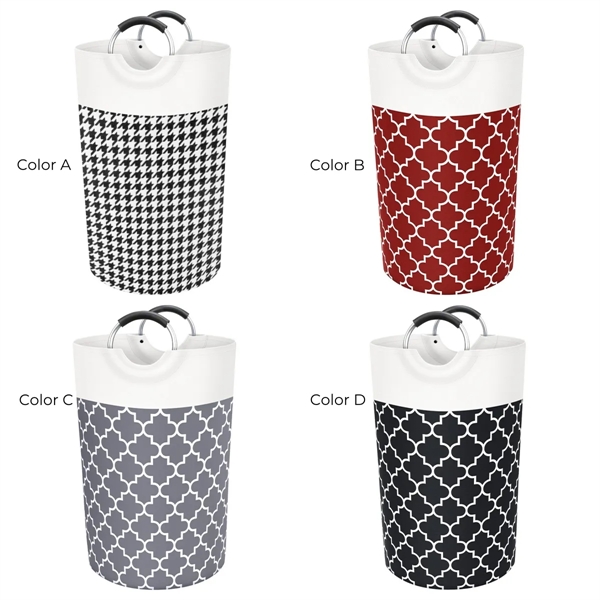 85L Laundry Basket Clothes Hamper Collapsible With Handles - 85L Laundry Basket Clothes Hamper Collapsible With Handles - Image 4 of 4