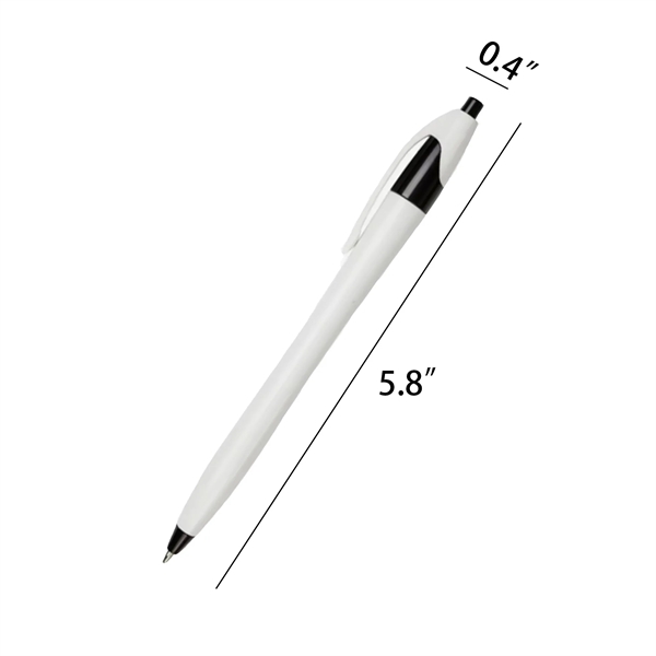 Promotional Plastic Ballpoint Pen - Promotional Plastic Ballpoint Pen - Image 1 of 5