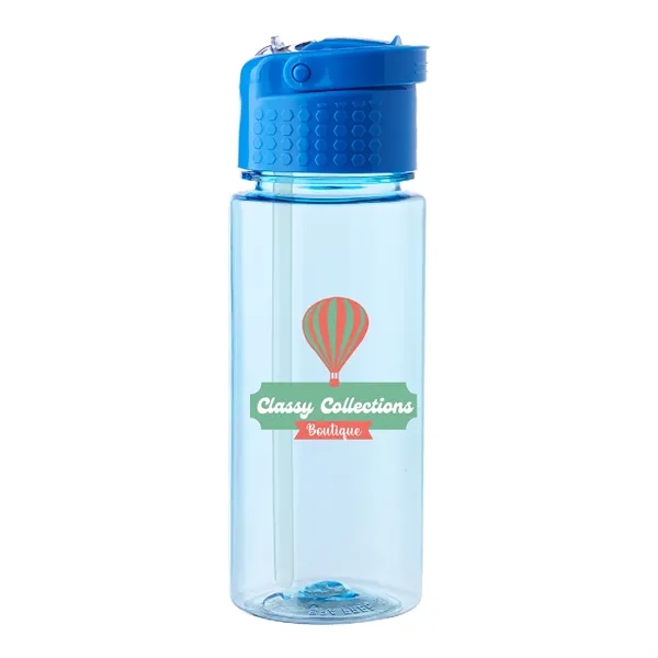 18oz Bonny Plastic Water Bottle (Full Color) - 18oz Bonny Plastic Water Bottle (Full Color) - Image 0 of 4