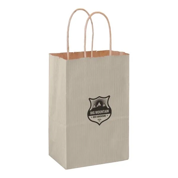 Matte Color Paper Shopper Bag - Flexo Ink - Matte Color Paper Shopper Bag - Flexo Ink - Image 2 of 19