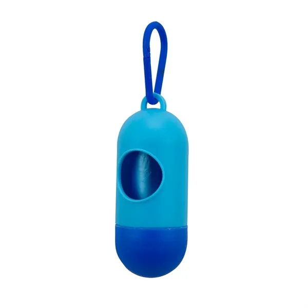 Bandoggies® Pill Shaped Poop Bag Holder with Starter Bags - Bandoggies® Pill Shaped Poop Bag Holder with Starter Bags - Image 2 of 7