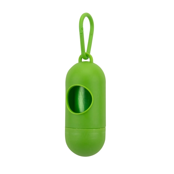 Bandoggies® Pill Shaped Poop Bag Holder with Starter Bags - Bandoggies® Pill Shaped Poop Bag Holder with Starter Bags - Image 5 of 7