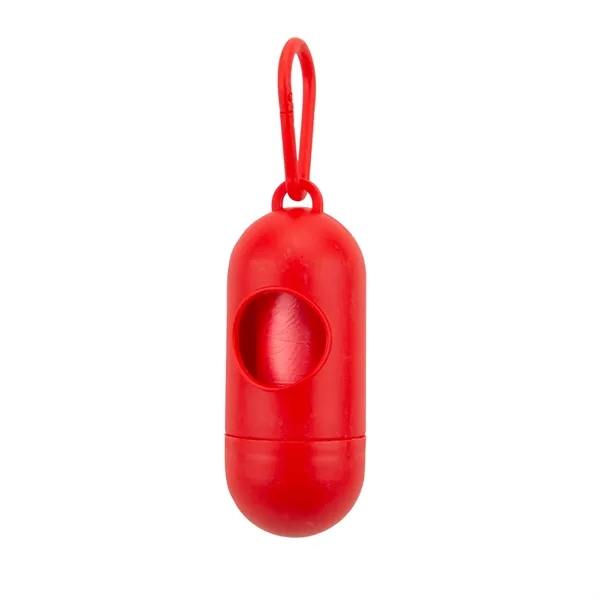Bandoggies® Pill Shaped Poop Bag Holder with Starter Bags - Bandoggies® Pill Shaped Poop Bag Holder with Starter Bags - Image 7 of 7