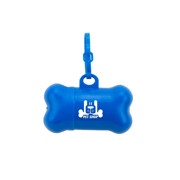 Bandoggies® Bone Shaped Poop Bag Holder with Starter Bags - Bandoggies® Bone Shaped Poop Bag Holder with Starter Bags - Image 2 of 7