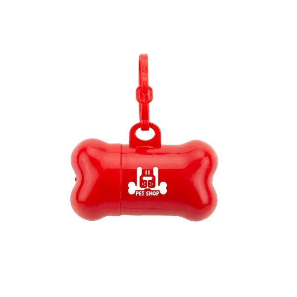 Bandoggies® Bone Shaped Poop Bag Holder with Starter Bags - Bandoggies® Bone Shaped Poop Bag Holder with Starter Bags - Image 6 of 7